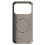 iPhone 18 Pro/17 Pro Nudient Bold MagSafe-deksel - Beige lin