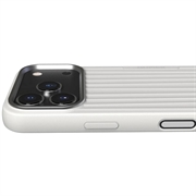 iPhone 18 Pro Max/17 Pro Max Nudient Bold MagSafe-deksel - Kritt-hvit