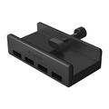 ORICO MH4PU klemmemontert USB-hub - 4x USB 3.0 - Svart
