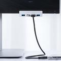 ORICO MH4PU klemmemontert USB-hub - 4x USB 3.0 - Sølv