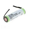 OTB 1.2V NiMH-erstatningsbatteri, 2500mAh, til tannbørster fra Braun Oral-B og Philips