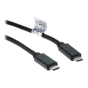 OTB Power Delivery USB-C 3.1 Kabel - 100W, 4K - Svart