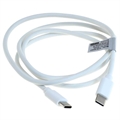 OTB Power Delivery USB-C / USB-C Kabel - 65W - Hvit