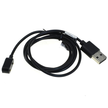 Huawei Band 6/Watch Fit/4X/Honor Band 6/Honor Watch ES OTB USB-ladekabel - Svart