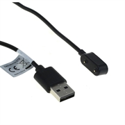 Huawei Band 6/Watch Fit/4X/Honor Band 6/Honor Watch ES OTB USB-ladekabel - Svart