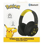 OTL Technologies Pokemon Pikachu trådløse hodetelefoner med LED-lys - svart / gul