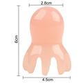 Octopus fleksibel hodebunnsmassasjebørste - rosa