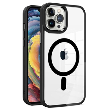 iPhone 15 Pro Okkes MagSafe Hybrid-deksel - Svart
