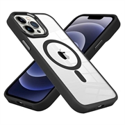iPhone 15 Pro Okkes MagSafe Hybrid-deksel - Svart