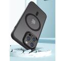 iPhone 15 Pro Okkes MagSafe Hybrid-deksel (Åpen Emballasje - Tilfredsstillende) - Svart