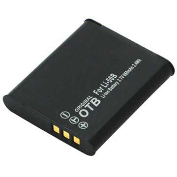 Olympus Li-50B / Pentax D-Li92 / Ricoh DB-100 Batteri - 650mAh