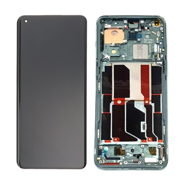 OnePlus 10 Pro Frontdeksel & LCD-skjerm - Grønn