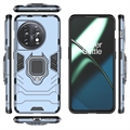 OnePlus 11 Hybrid-deksel med Ringholder - Blå