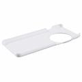 OnePlus 12 Gummiert Plastdeksel - Hvit