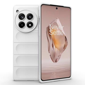 OnePlus 12R/Ace 3 Rugged Series TPU-deksel - Hvit