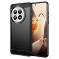 OnePlus 13 Børstet TPU Deksel - Karbonfiber