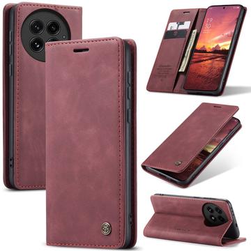 OnePlus 13 Caseme 013 Series Lommebok-deksel - Vinrød