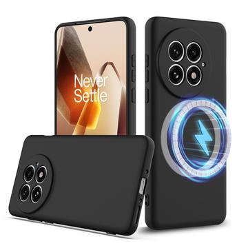 OnePlus 13 Liquid Silikondeksel - MagSafe-kompatibel - Svart