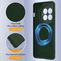 OnePlus 13 Liquid Silikondeksel - MagSafe-kompatibel - Mørkegrønn