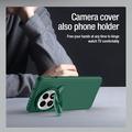 OnePlus 13 Nillkin Camshield Prop Kickstand-deksel - Kompatibel med MagSafe - Grønn