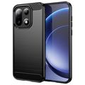 OnePlus 15 Børstet TPU-deksel - karbonfiber