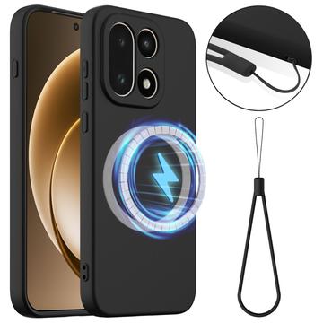 OnePlus 15 Liquid Silikondeksel - MagSafe-kompatibel - Svart