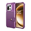 OnePlus 15 TPU-deksel med kortholder - Lilla