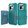 OnePlus 15 TPU-deksel med kortholder - Turkis