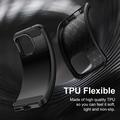 OnePlus 15T Børstet TPU-deksel - karbonfiber - svart
