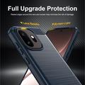 OnePlus 15T Børstet TPU-deksel - karbonfiber