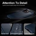 OnePlus 15T Børstet TPU-deksel - karbonfiber
