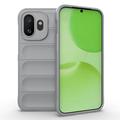 OnePlus 15T Rugged TPU-deksel - Lysegrå