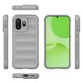 OnePlus 15T Rugged TPU-deksel - Lysegrå