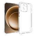 OnePlus 15T støtsikkert silikon-deksel - Gjennomsiktig
