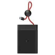 OnePlus 22.5W magnetisk ring-strømbank - 10000 mAh - Svart