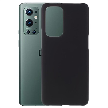 OnePlus 9 Pro Gummiert Plast Deksel - Svart