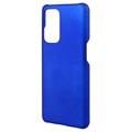 OnePlus 9 Gummiert Plast Deksel - Blå