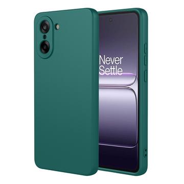 OnePlus Ace 5 Racing/Nord CE5 støtsikkert silikon-deksel - svartgrønn