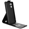 OnePlus Ace 5 Racing/Nord CE5 vertikalt flip-etui med stativ - svart