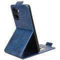 OnePlus Ace 5 Racing/Nord CE5 vertikalt flip-etui med stativ - mørkeblå