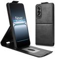 OnePlus Ace 5 Ultra/Nord 5 vertikalt flip-etui med stativ