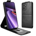 OnePlus Ace 6 Ultra vertikalt flip-etui med stativ