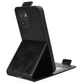 OnePlus Ace 6 Ultra vertikalt flip-etui med stativ