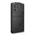 OnePlus Ace 6 Ultra vertikalt flip-etui med stativ