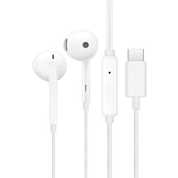 OnePlus Half In-Ear Wired Digital Type-C hodetelefoner med ledning - hvit