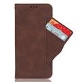 OnePlus N6 Kortholder Lommebokveske - brun