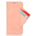 OnePlus N6 Kortholder Lommebokveske - Rosa