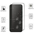 OnePlus N6 Full Cover Beskyttelsesglass - 9H - svart kant