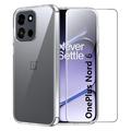 OnePlus N6 Saii 2-i-1 TPU-deksel & Beskyttelsesglass