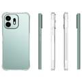 OnePlus N6 støtsikkert silikon-deksel - Gjennomsiktig